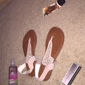 Beige Sandals